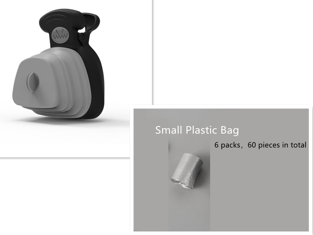 Travel Foldable Pet Poop Bag Dispenser