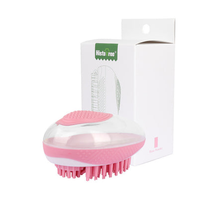 2-in-1 Pet SPA Massage Brush | Soft Silicone Grooming Comb