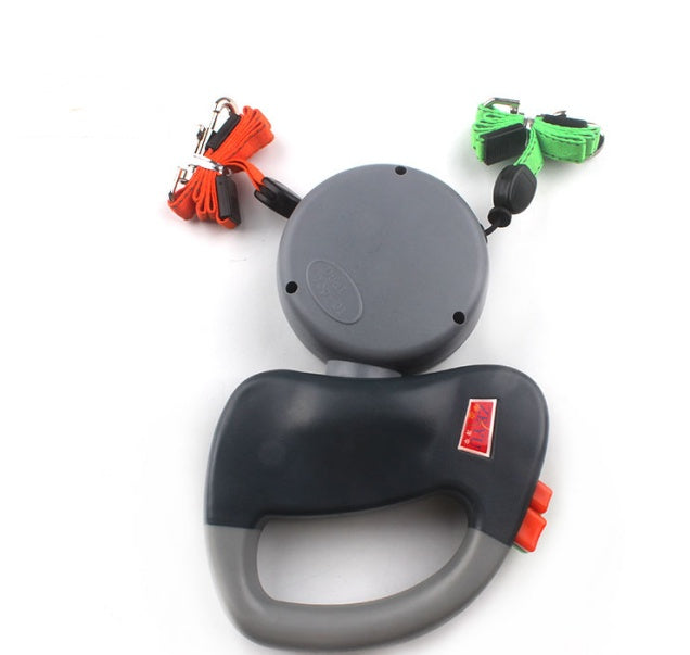 Retractable Dual Pet Walking Leash