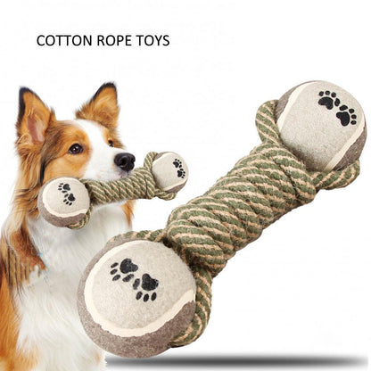 Interactive Cotton Rope Dog Toy