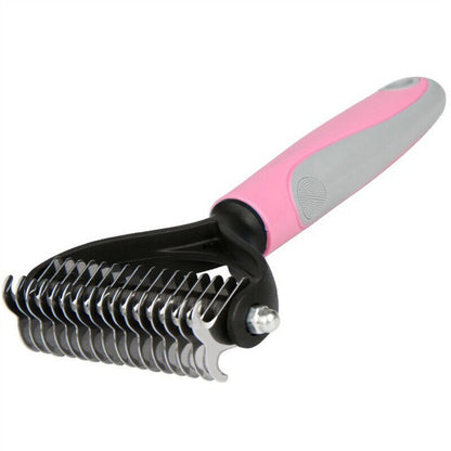 Double-Sided Pet Grooming Brush