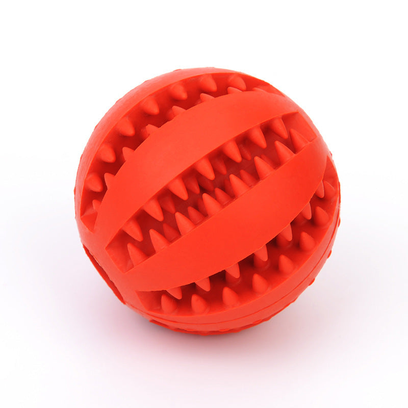 Mint Rubber Feeding Ball with Built-in Food Storage