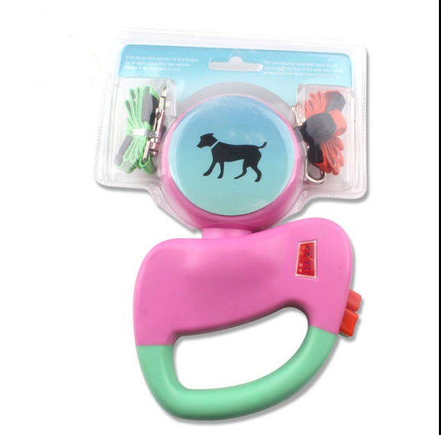 Retractable Dual Pet Walking Leash