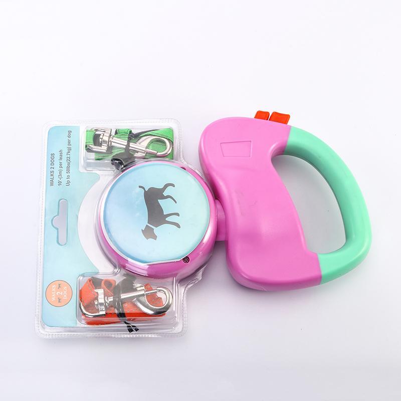 Retractable Dual Pet Walking Leash