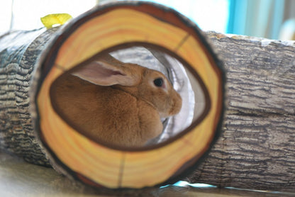 Tree Pattern Tunnel Pet Toy