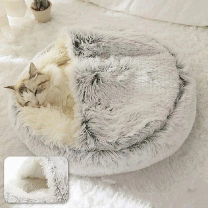 PlushSleep - CozyCave Premium Pet Bed