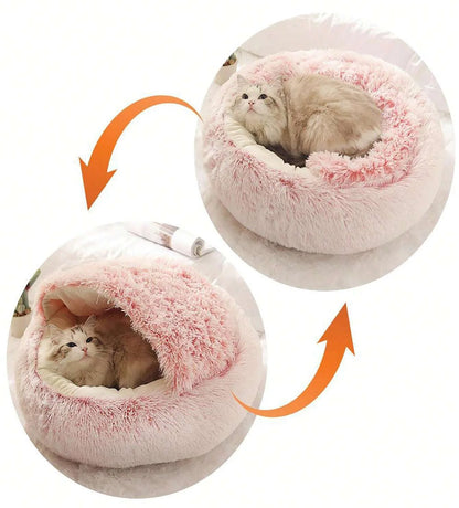 PlushSleep - CozyCave Premium Pet Bed