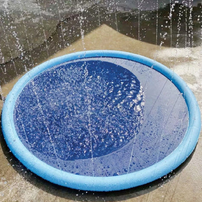 Pawsome Puddle Ultimate Dog Water Splash Pad For Summer Fun