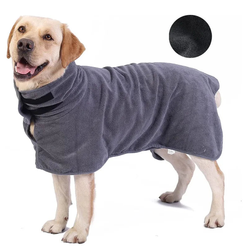 AquaCozy - Quick-Dry Pet Bathrobe