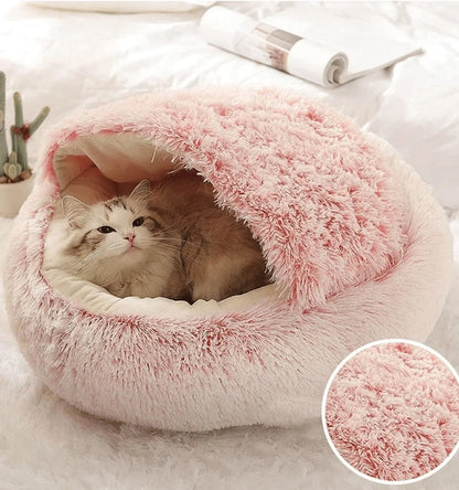 PlushSleep - CozyCave Premium Pet Bed