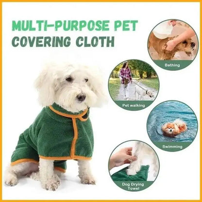 AquaCozy - Quick-Dry Pet Bathrobe