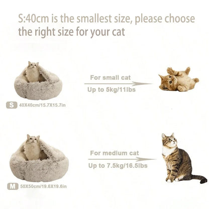 PlushSleep - CozyCave Premium Pet Bed