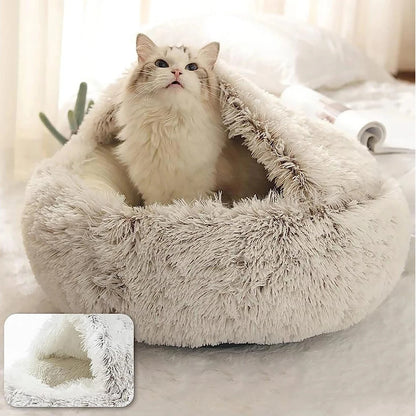 PlushSleep - CozyCave Premium Pet Bed