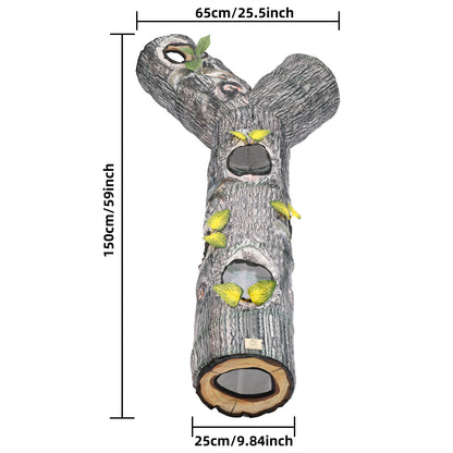 Tree Pattern Tunnel Pet Toy