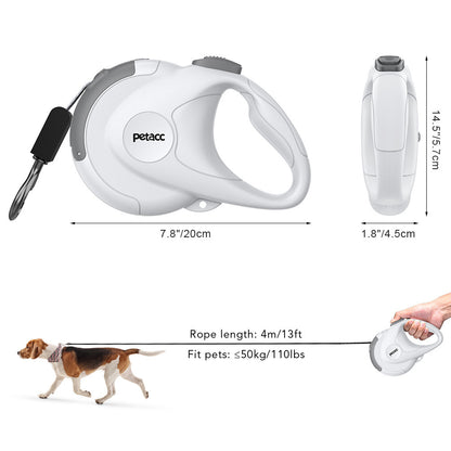 Retractable Reflective Dog Walking Leash