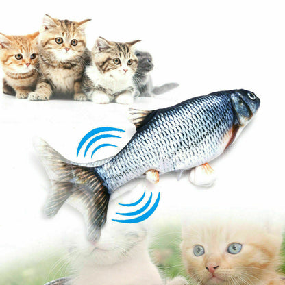 Interactive Electric Fish Toy for Cats