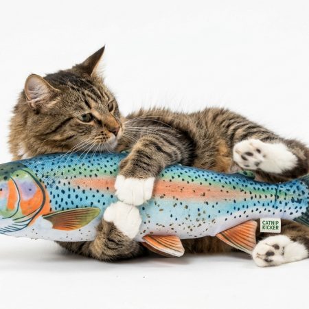 Organic Catnip Fish Kicker Toy