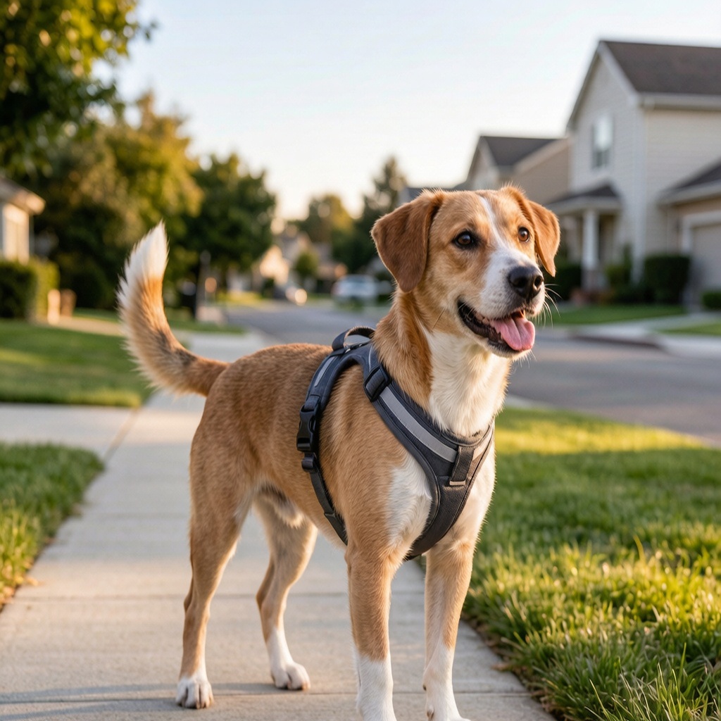 Adjustable Reflective Dog Harness