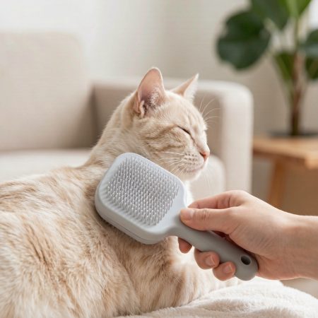 Soft Silicone Pet Grooming Brush