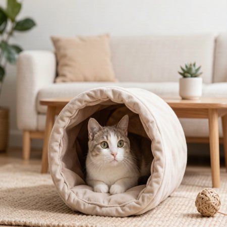 Hanging Cat Tunnel Bed