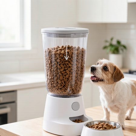 Automatic Pet Food Storage Dispenser